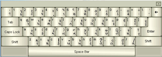 gujarati keyboard for pc